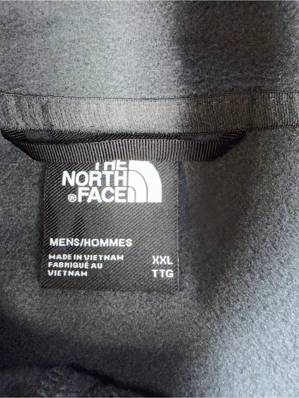 The North Face Men's Gray Full-Zip Lightweight Fleece Jacket